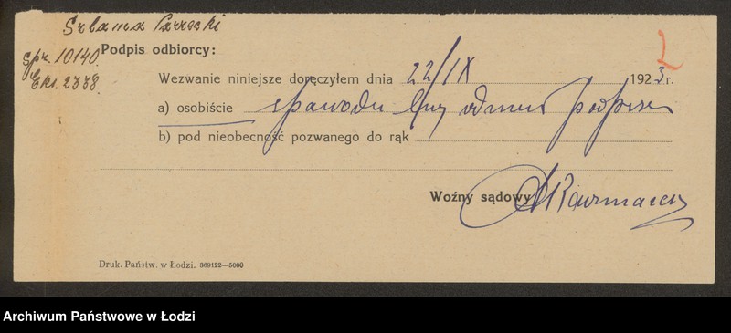 Obraz 4 z jednostki "Szlama Parzęcki- pracownia bielizny"