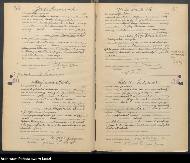 Obraz 18 z jednostki "Akta zgonów"