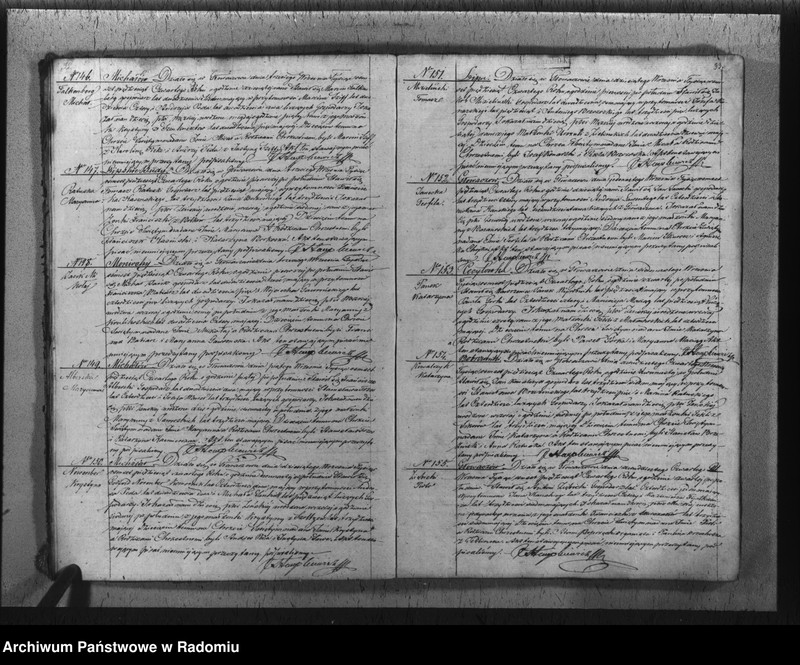 image.from.unit.number "Duplikat akt urodzonych, zaślubionych i zmarłych z parafii Głowaczów w roku 1854"