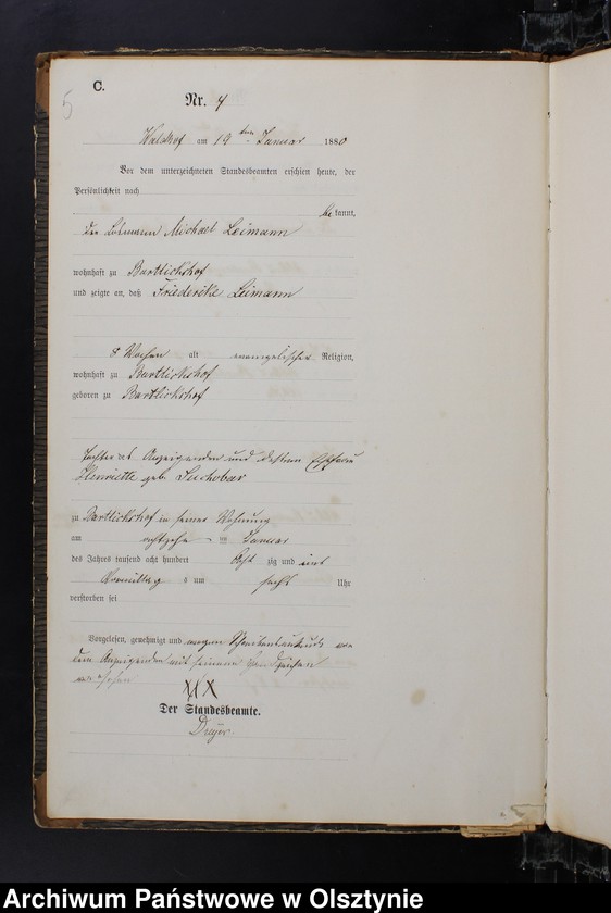 image.from.unit.number "Sterbe-Haupt-Register Nr 1 - 109"