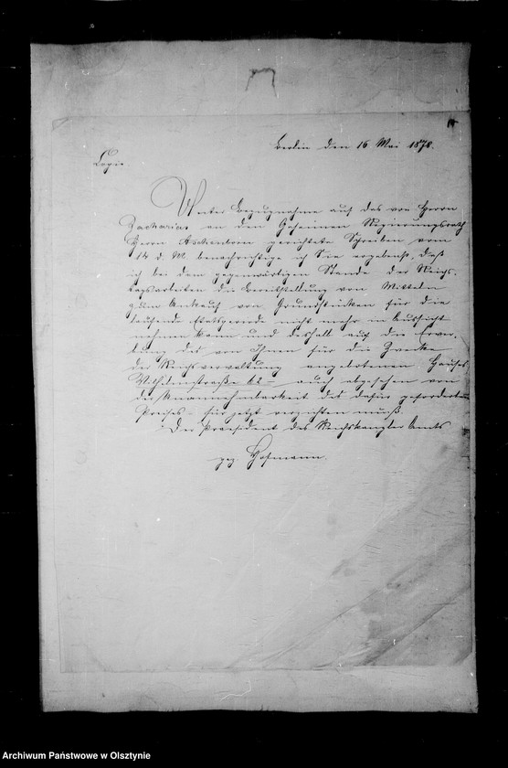 image.from.unit.number "/Akten betr. Geldgeschäfte der Lehndorff mit der Preuss. Hypotheken- Aktien- Bank, Berlin/"