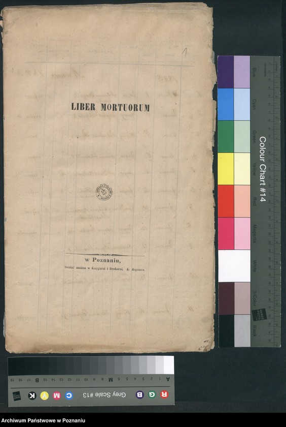 Obraz 3 z jednostki "Księga zgonów"