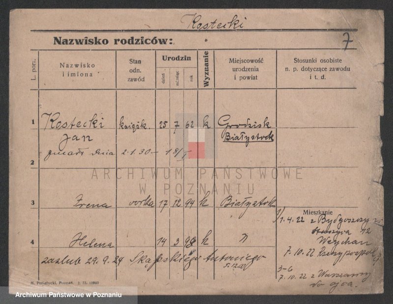 Obraz 7 z jednostki "Koste - Kosubek"