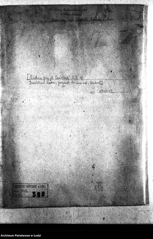 Obraz 3 z jednostki "[Kuchnie przy ul. Ciesielskiej 2, 9, 18. Działalność kuchni, personel, konsumenci, kontrole]"