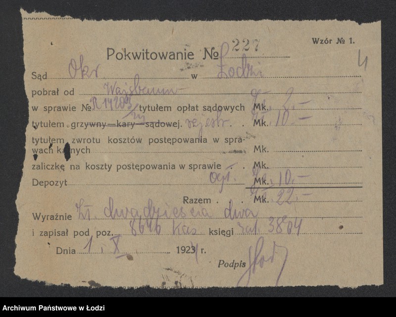 Obraz 6 z jednostki "Leon Wajbaum – sprzedaż resztek manufaktury"