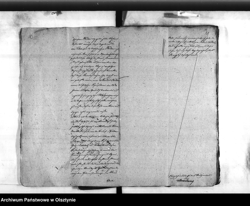 image.from.unit.number "Abtheilung des Innern. Beschwerden wieder den Kreis Secretair Czwalina in Heiligenbeil"