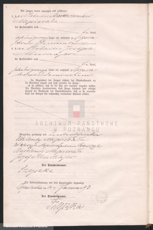 Obraz 5 z jednostki "Księga małżeństw"