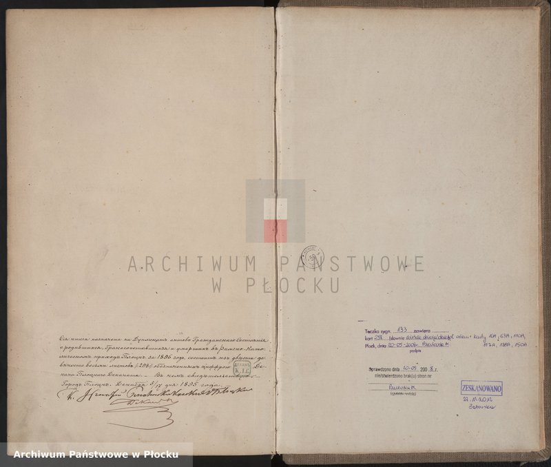 image.from.unit.number "Akta urodzeń, małżeństw i zgonów"