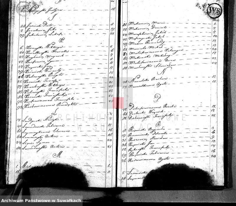 image.from.unit.number "Akta Cywilne Umarłych Gminy Krasnopolskiey. Od Roku 1812 1-go Stycznia. Sporządzone."