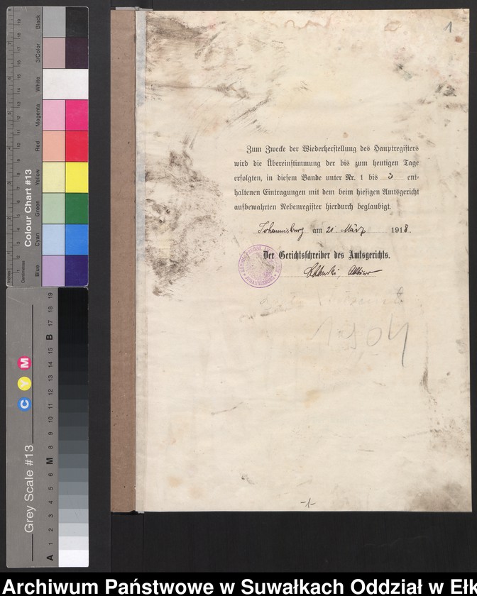 image.from.unit.number "[Heirats-Neben-Register des Königlichen Preussischen Standes-Amtes Bialla Kreis Johannisburg]"