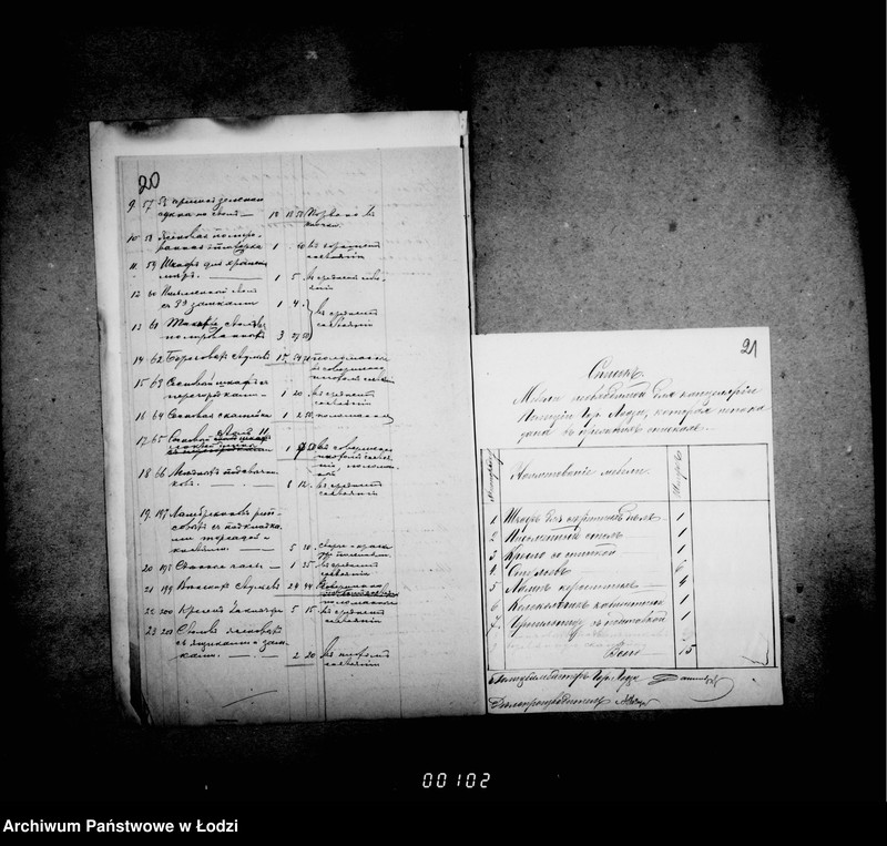 Obraz 19 z jednostki "O kanceljarskoj mebeli dlja magistrata i upravlenija policejmejstera"