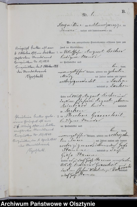 image.from.unit.number "Heiraths-Haupt-Register Nr 1 - 28"