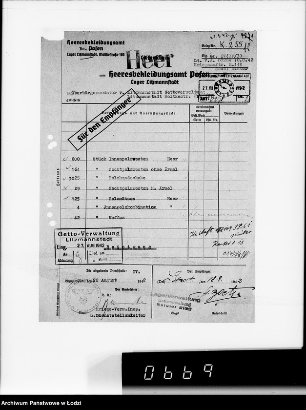 Obraz 20 z jednostki "4914 Kriegsauftrag R.149 SS-61 Winter Rein. von Pelzen HBA L
