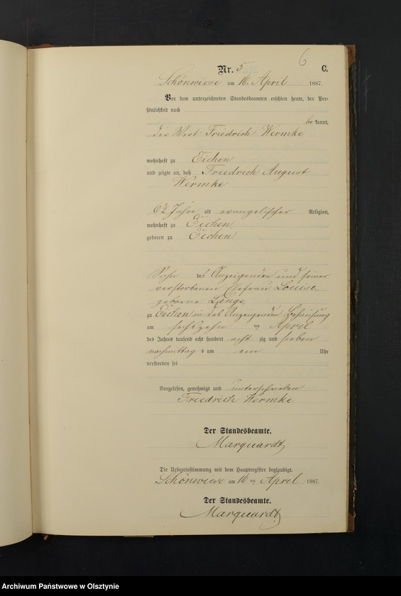 image.from.unit.number "Sterbe-Neben-Register Nr 1 - 34"