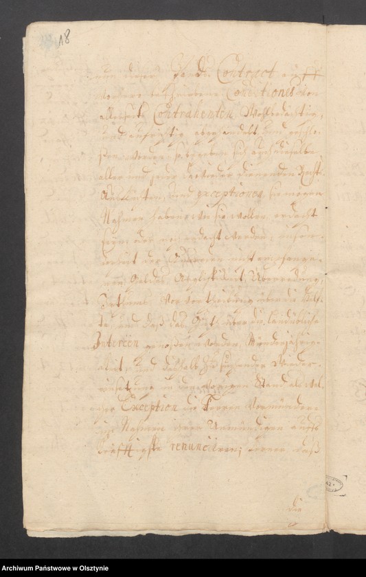 image.from.unit.number "Auklappen, H. [Haupt] A. [Amt] Brandenburg. Acta ein Anlehen von 3000 fl. [Floren] pol. [polnische]. Acta die Verpfändung durch die verw. [verwitwe] Lieutnant Mar. [Maria] Louise Gorzuchowski an den Kaufmann u. [und] Mälzenbräuer Mich. [ Michael] Gerwien"