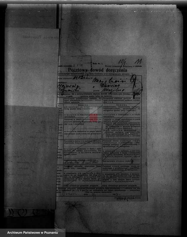 Obraz 15 z jednostki "Majętność /leśna Ossowiec/ powiat mogileński"