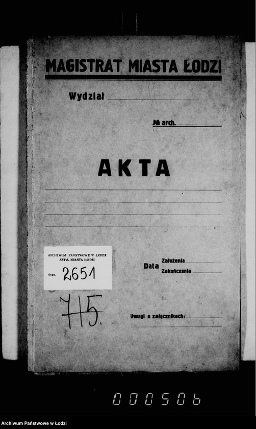 Obraz 4 z jednostki "Otčetnosti gorodskoj kassy"