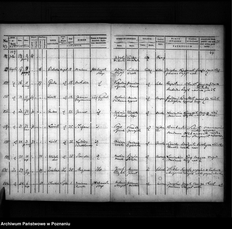 image.from.team "Akta stanu cywilnego Parafii Rzymskokatolickiej Lwówek (pow. nowotomyski)"