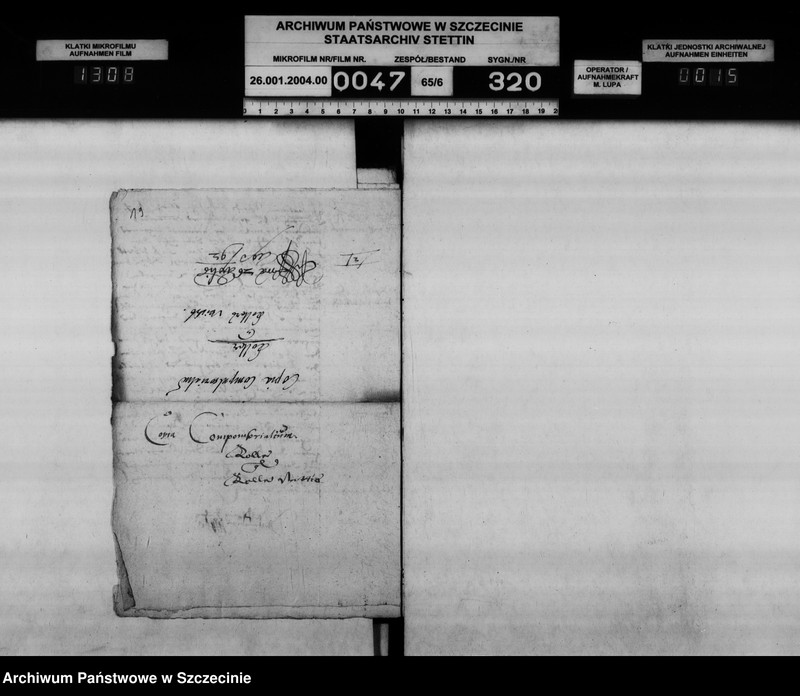 Obraz 16 z jednostki "Karsten v. Köller S.A. zu Kantreck / Katherina geb. V. Paulsdorf, Witwe Eggerts v. Kleist zu Kantrack, dann Gattin Joachims v. Kleist zu Nemrin: Herausgabe dr zu Kantreck gehörigen Urkunden, Siegel, Register, Wafen u.a. Vol.I."