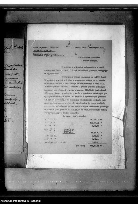 Obraz 10 z jednostki "Parcelacja gruntów majątku Zdziechowo powiat gnieźnieński"