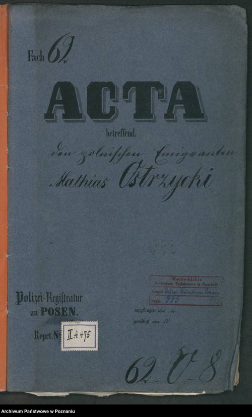 Obraz 2 z jednostki "A. betr. Mathias Ostrzycki"