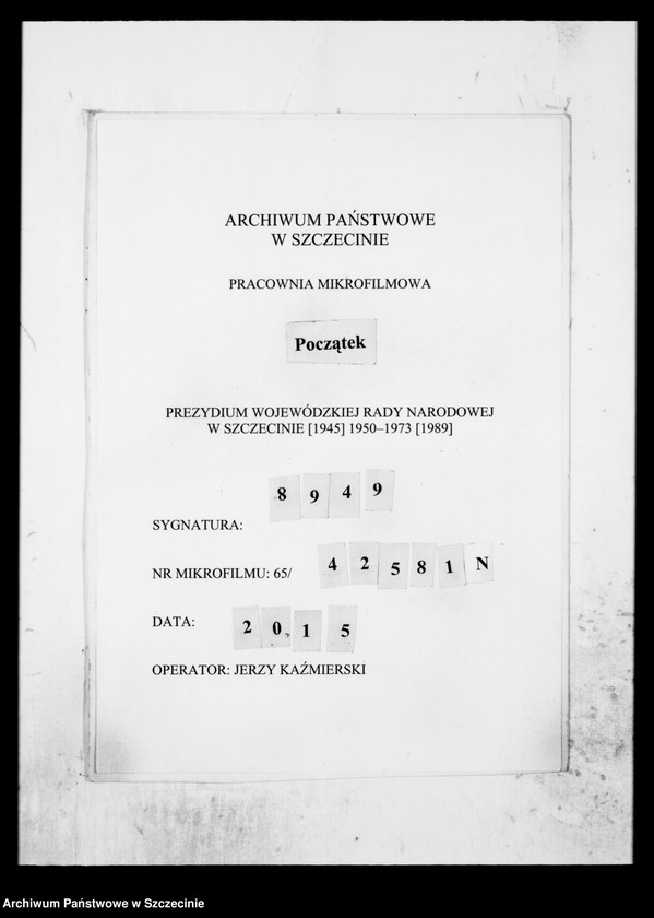 image.from.unit.number "Rolniczy Zespół Spółdzielczy im. T. Kościuszki z siedzibą w Barnkowie powiat Chojna - organizacja"