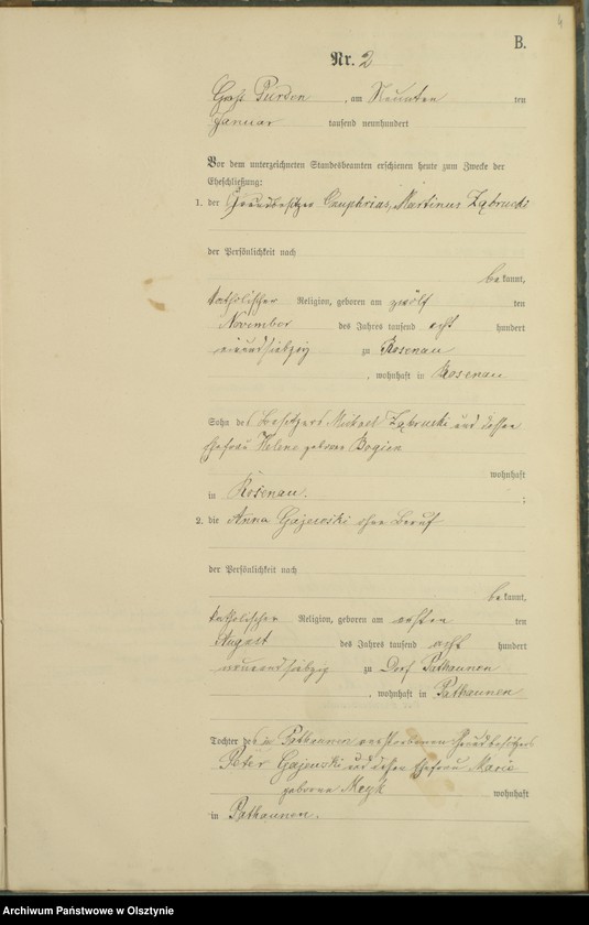 image.from.unit.number "Heiraths-Haupt-Register nr 1 - 16"