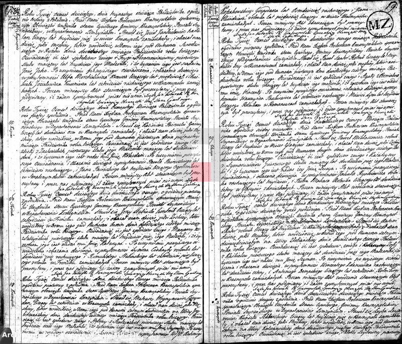 image.from.unit.number "Akta Cywilne Urodzonych Gminy Krasnopolskiey od R.1810 1 Maja do Roku 1811 1 Maja."
