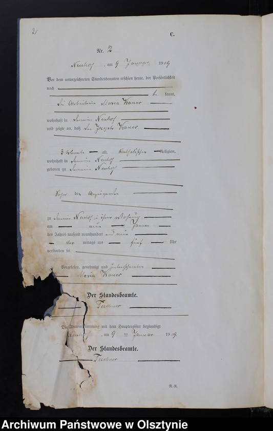 image.from.unit.number "Sterbe -Neben-Register Nr.1-73"