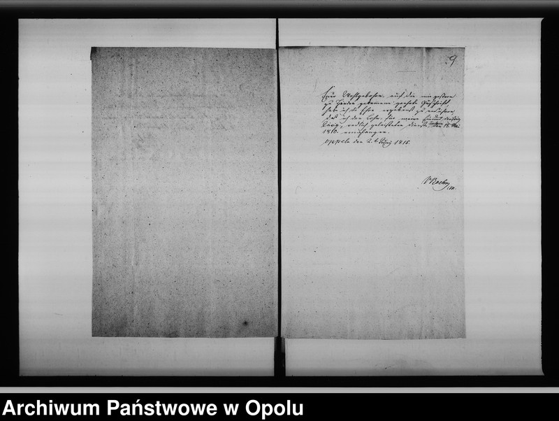 Obraz 11 z jednostki "Acta von Anfertigung und Einsendung der Nachweisung von den sich hier aufhaltenden verabschiedeten Officieren"