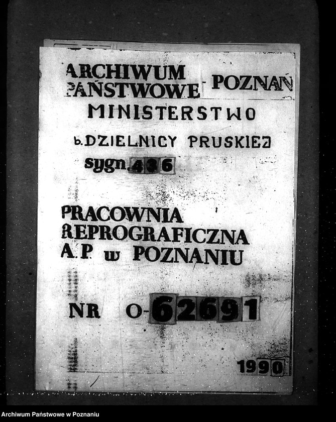Obraz 1 z jednostki "Sprawy gospodarcze-ogólne Pisma i gazety"