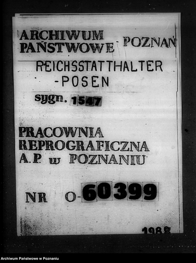 Obraz 1 z jednostki "Bewerbungen um Anstellung"