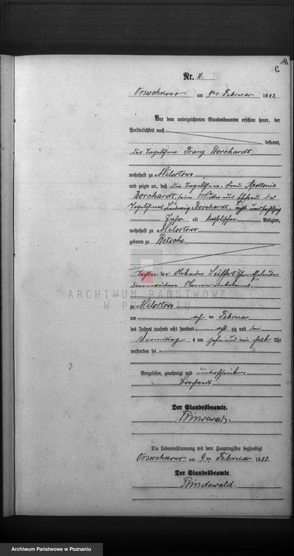 Obraz 13 z jednostki "Księga zgonów"