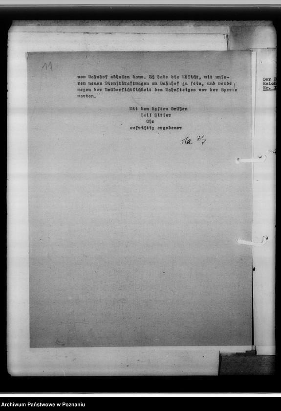 Obraz 15 z jednostki "Kirchenbücher der deutsch-evangelischen Kirche in Wartheland [korespondencja]"