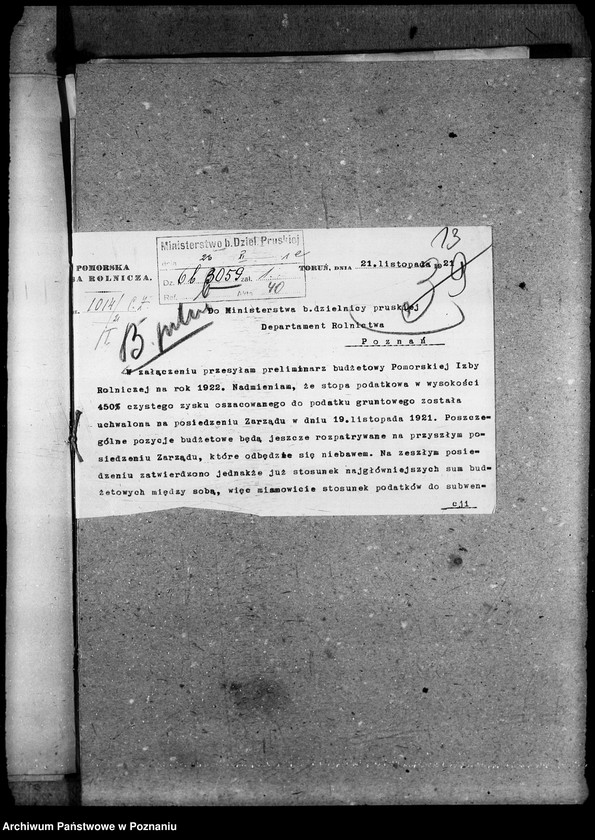 Obraz 19 z jednostki "Sprawy szczegółowo - budżetowe Izba Rolnicza Pomorska"