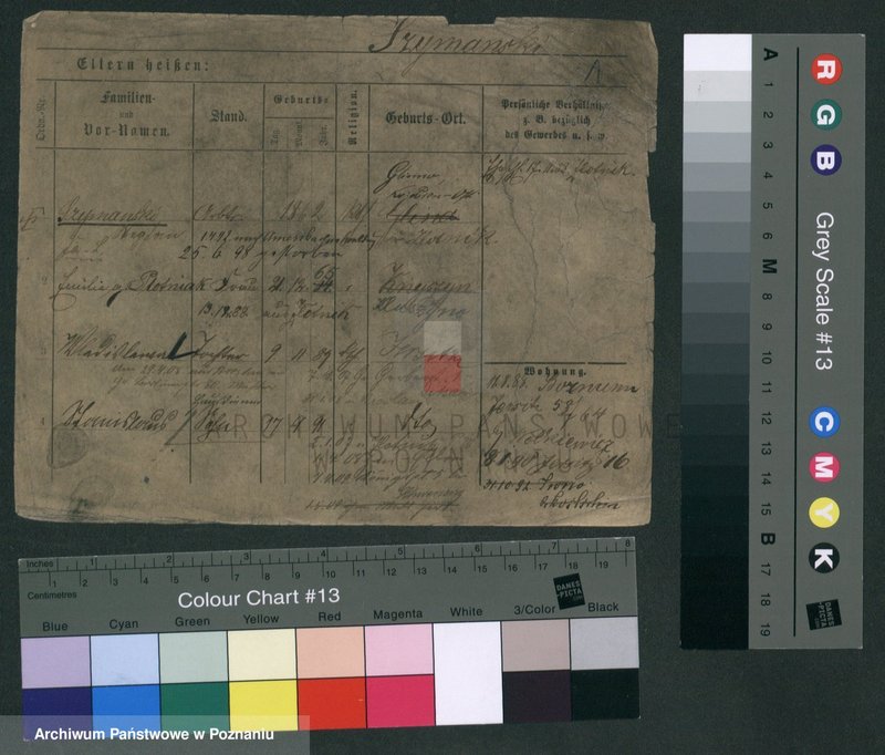 Obraz 5 z jednostki "Szymański (żonaci od Stefan do wdowy)"