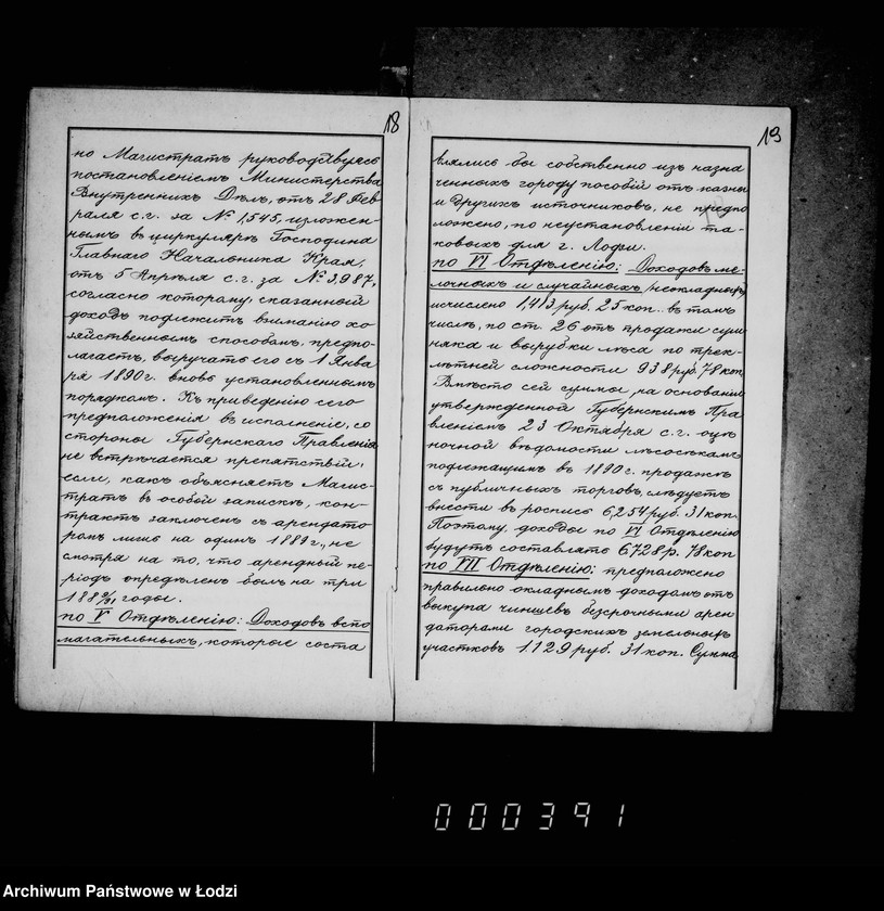 Obraz 15 z jednostki "O gorodskoj prichodoraschodnoj rospisi"