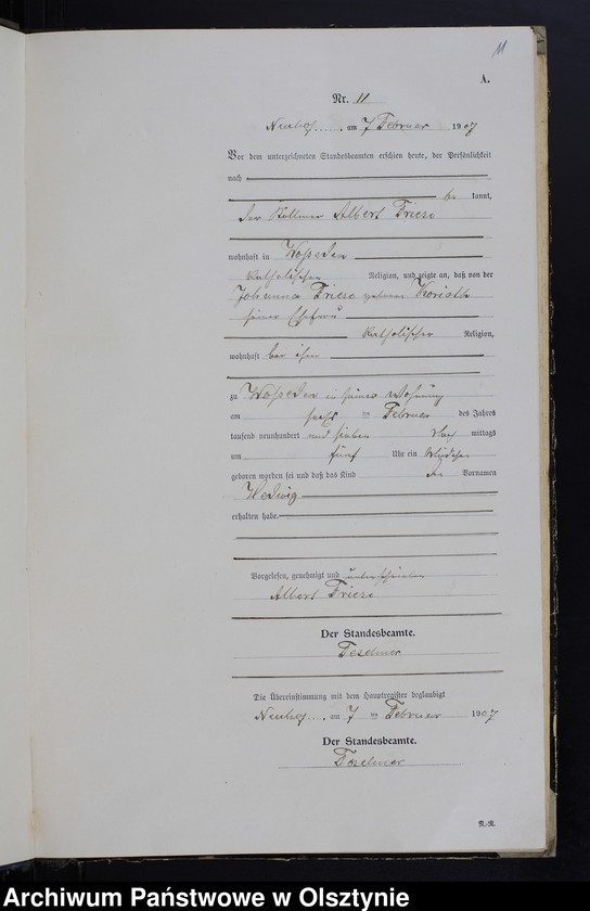 image.from.unit.number "Geburts -Neben-Register Nr.1-140"