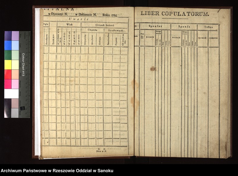 image.from.unit.number "Księga metrykalna małżeństw z miejscowości Bezmiechowa Dolna i Górna"