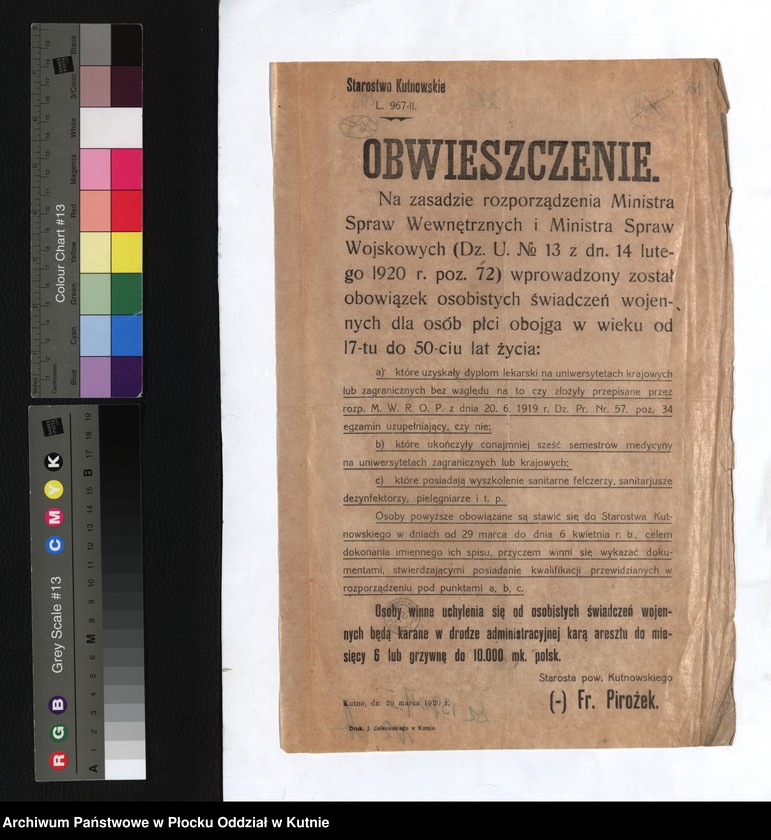 Obraz 4 z kolekcji "plakaty z wojny polsko-bolszewickiej111"