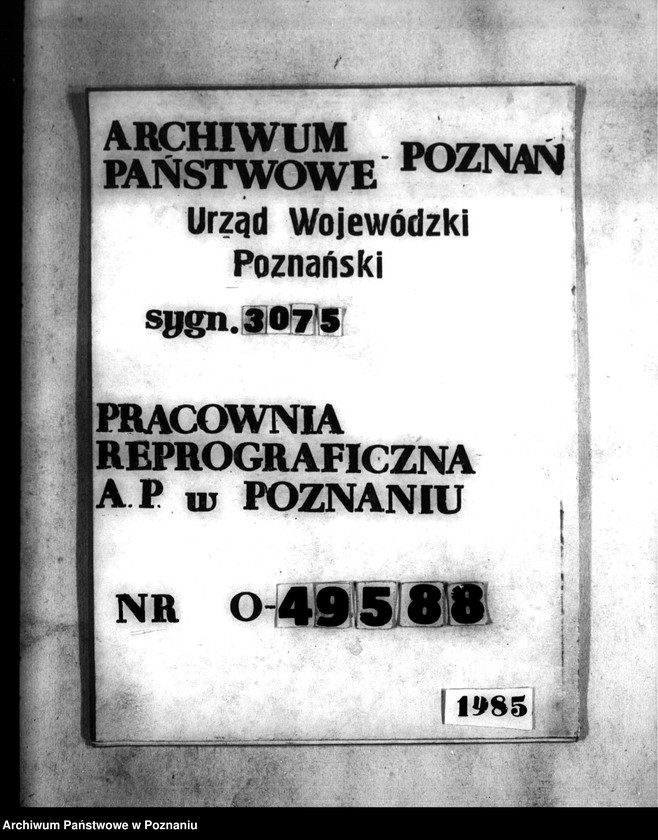 Obraz 1 z jednostki "Tymczasowy rejestr pomiarowy majątku Wysoka Mała powiatu wyrzyskiego"