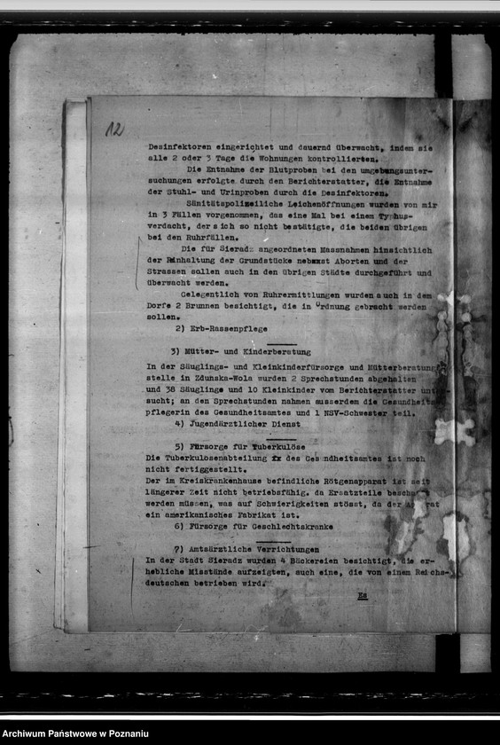 Obraz 17 z jednostki "Arbeitsübersichten der Gesundheitsämter"