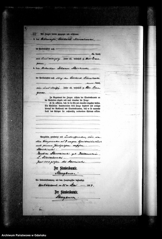 Obraz 14 z jednostki "Księga małżeństw"