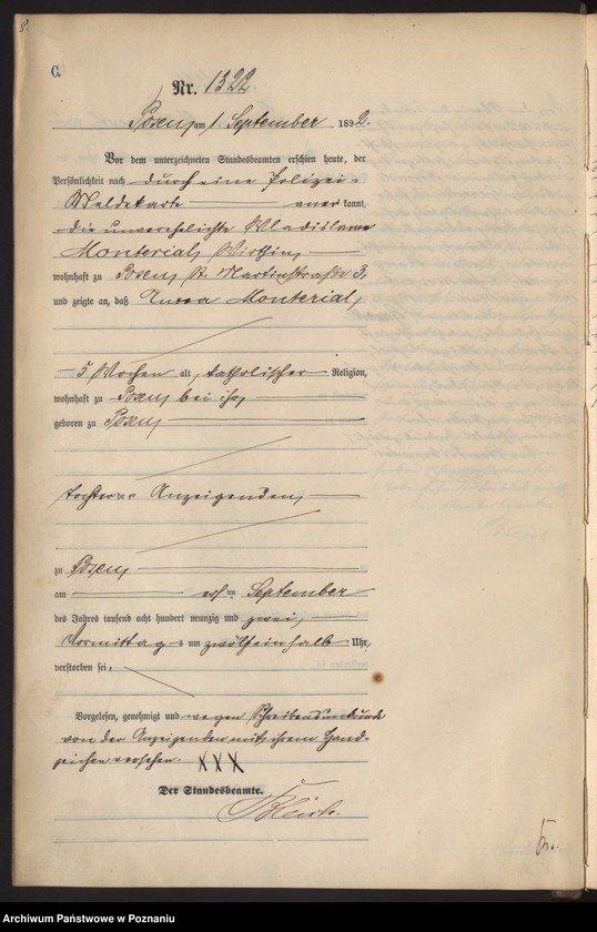 Obraz 11 z jednostki "Księga zgonów t. IV"