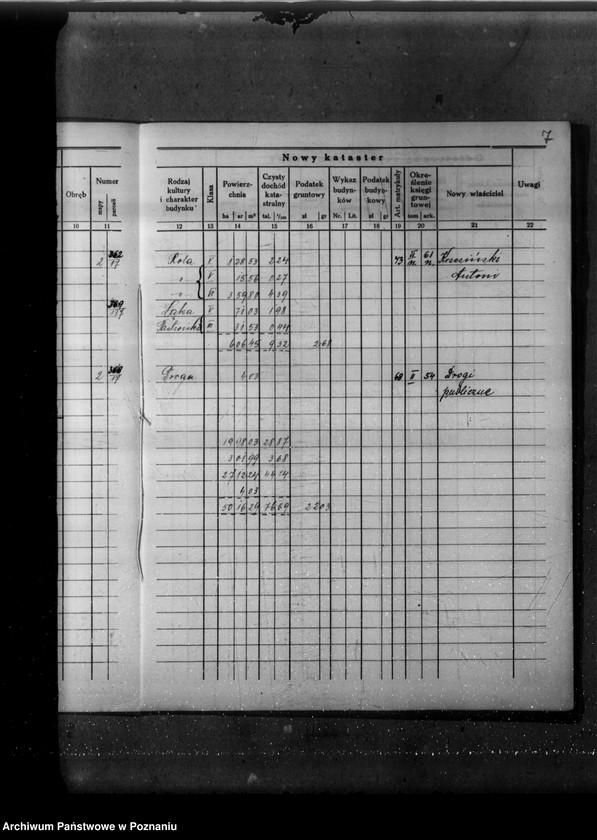 Obraz 11 z jednostki "Ostateczny rejestr pomiarowy majątku Zebertowo"