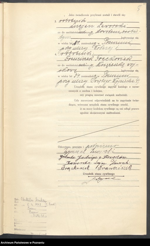 Obraz 7 z jednostki "Księga miejscowa małżeństw tom IV [Rejestr główny małżeństw]"