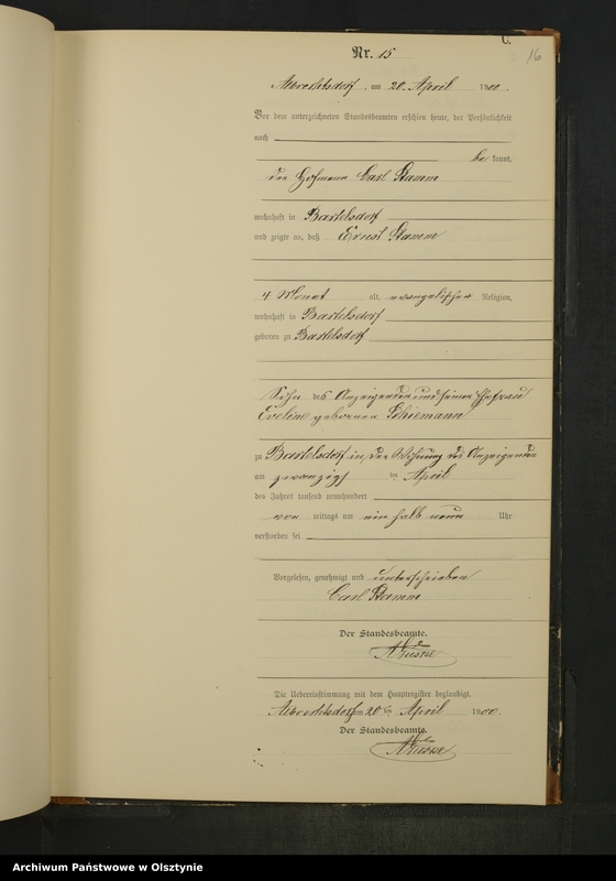 image.from.unit.number "Sterbe-Neben-Register Nr 1 - 29"