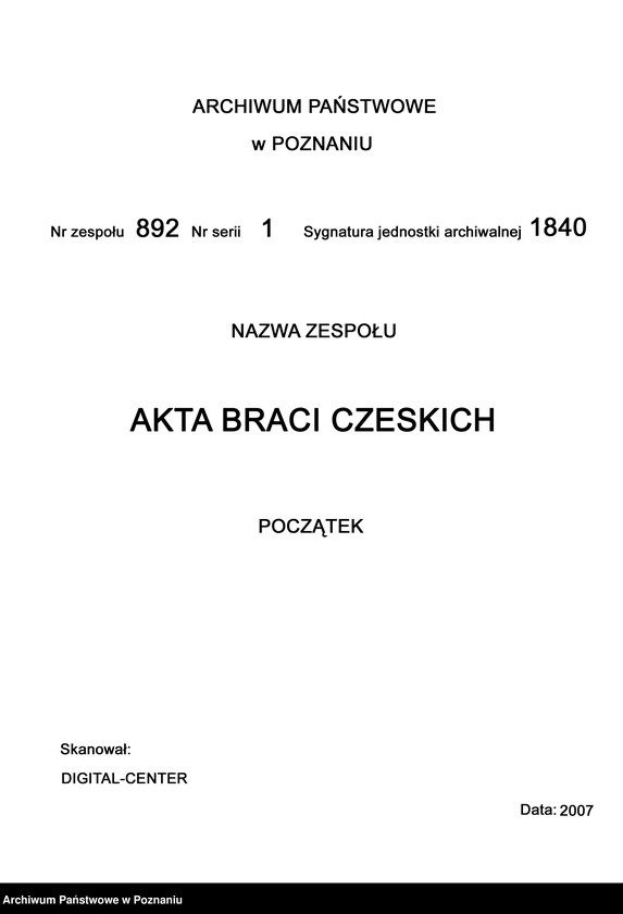 Obraz 3 z jednostki "/Oryginalne pismo oraz kopia seniorów duchownych i świeckich do kościoła ewangelickiego w Belgii i Holandii z prośbą o kolektę z powodu zniszczenia Leszna. Pismo poleca wysłanego z nim rektora gimnazjum samuela Hartmana i profesora Pawła Cyrillu