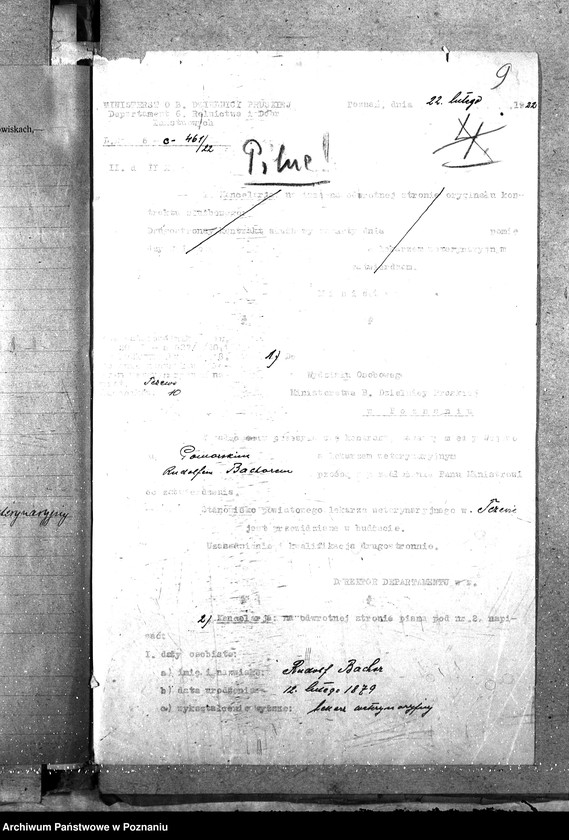 Obraz 13 z jednostki "Pow. lekarz Weterynaryjny Tczew"