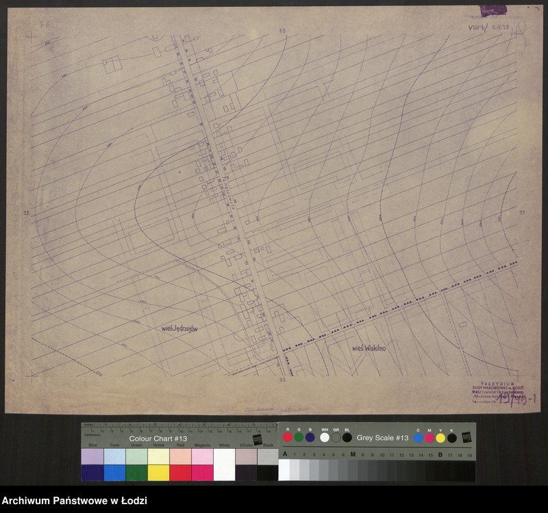 Obraz 1 z jednostki "Plan m. Łodzi 1:2000, odbitki. Sekcja SO 76"